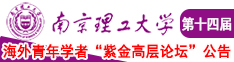 黄鸡巴在线南京理工大学第十四届海外青年学者紫金论坛诚邀海内外英才！